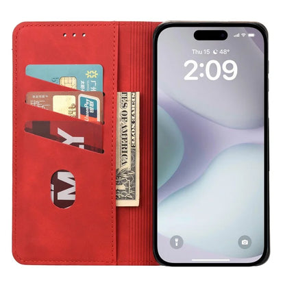 For iPhone 16 Plus Case PU Leather Shockproof Protection Wallet Phone Cover