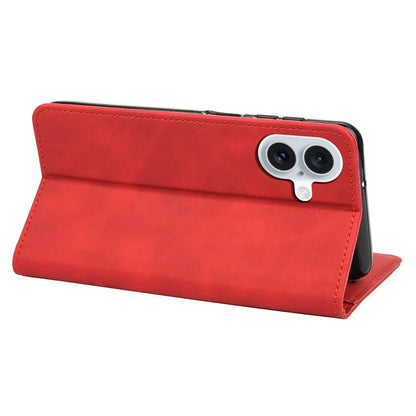 For iPhone 16 Plus Case PU Leather Shockproof Protection Wallet Phone Cover