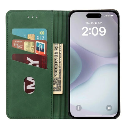 For iPhone 16 Plus Case PU Leather Shockproof Protection Wallet Phone Cover
