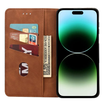 For iPhone 16 Pro Case PU Leather Shockproof Protection Wallet Phone Cover