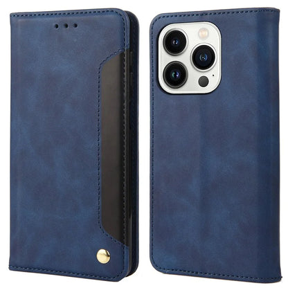 For iPhone 16 Pro Case PU Leather Shockproof Protection Wallet Phone Cover