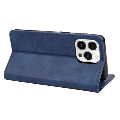 For iPhone 16 Pro Case PU Leather Shockproof Protection Wallet Phone Cover