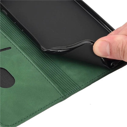 For iPhone 16 Pro Case PU Leather Shockproof Protection Wallet Phone Cover