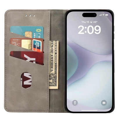 For iPhone 16 Case PU Leather Shockproof Protection Wallet Phone Cover