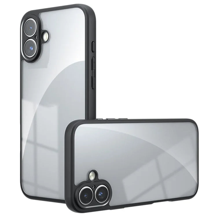 For iPhone 16 Plus Case TPU+PC Shockproof Phone Cover