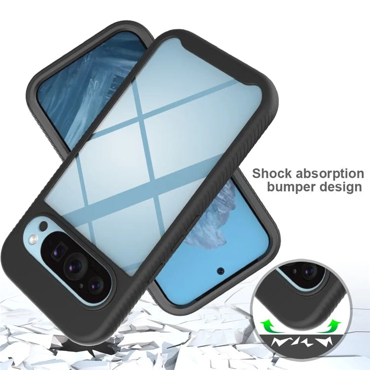For Google Pixel 9 / Pixel 9 Pro Case Anti-Drop 2-in-1 PC+TPU Phone Cover