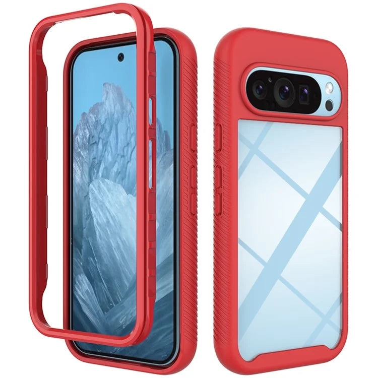 For Google Pixel 9 / Pixel 9 Pro Case Anti-Drop 2-in-1 PC+TPU Phone Cover