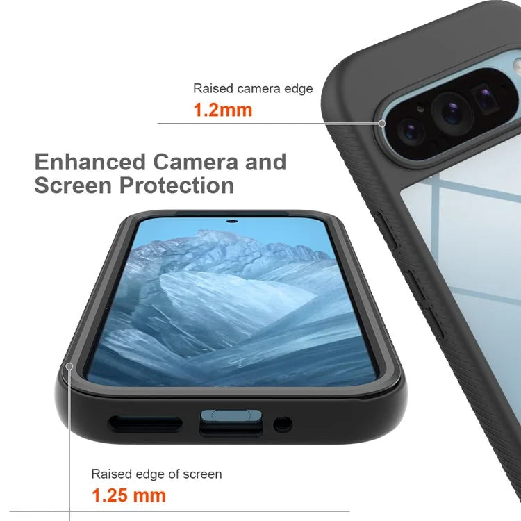 For Google Pixel 9 / Pixel 9 Pro Case Anti-Drop 2-in-1 PC+TPU Phone Cover