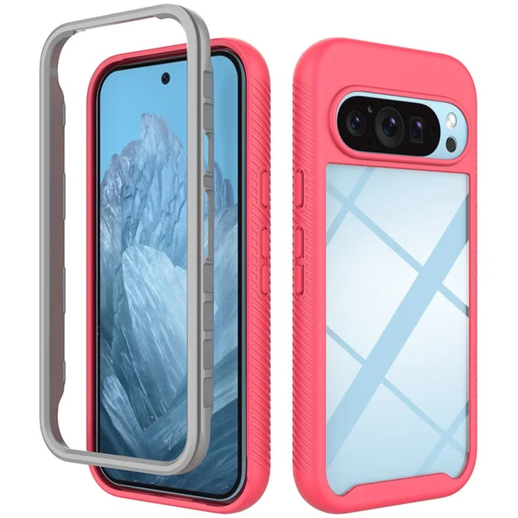 For Google Pixel 9 / Pixel 9 Pro Case Anti-Drop 2-in-1 PC+TPU Phone Cover