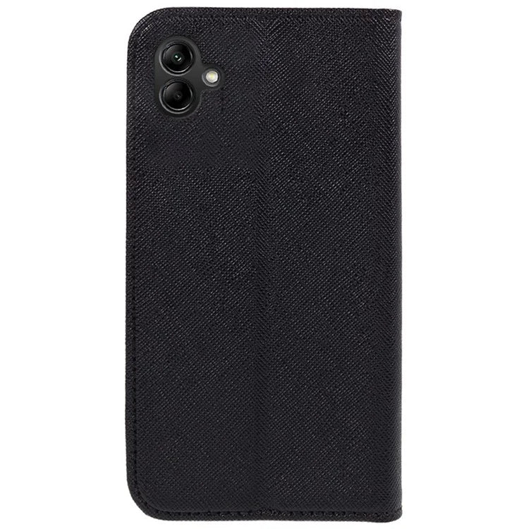 For Samsung Galaxy A06 Case Flip Shockproof Cross Texture Leather Phone Cover