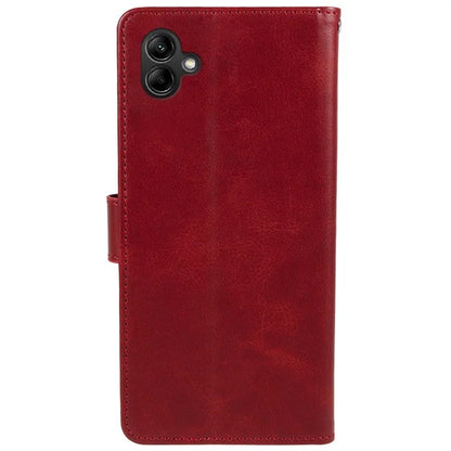 For Samsung Galaxy A06 Case PU Leather Folio Bookstytle Phone Cover Full Protection