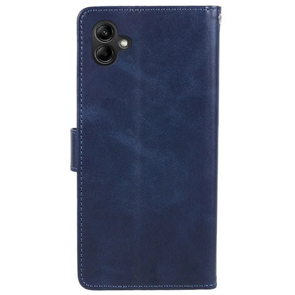 For Samsung Galaxy A06 Case PU Leather Folio Bookstytle Phone Cover Full Protection