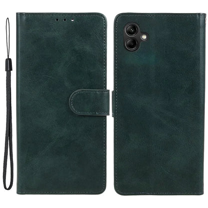 For Samsung Galaxy A06 Case PU Leather Folio Bookstytle Phone Cover Full Protection
