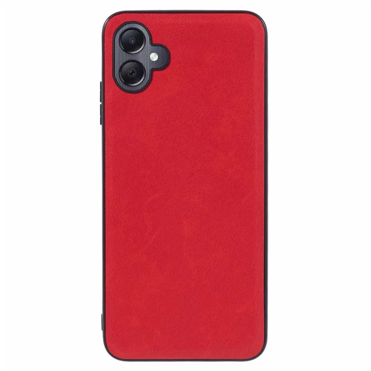 For Samsung Galaxy A06 Case Retro Leather Back Cover Non-Slip and Shockproof