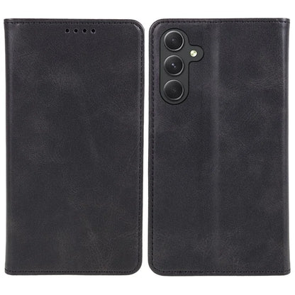 For Samsung Galaxy A16 5G Case Leather Flip Shockproof Calf Texture Phone Cover