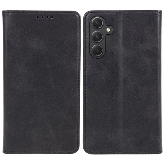 For Samsung Galaxy A16 5G Case Leather Flip Shockproof Calf Texture Phone Cover