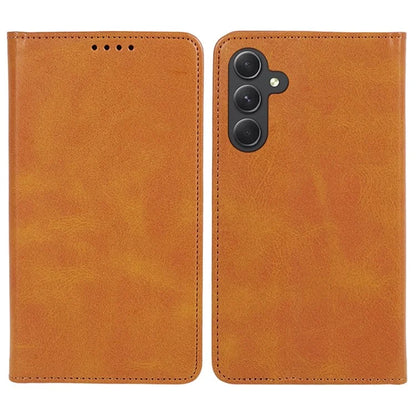 For Samsung Galaxy A16 5G Case Leather Flip Shockproof Calf Texture Phone Cover