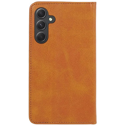For Samsung Galaxy A16 5G Case Leather Flip Shockproof Calf Texture Phone Cover