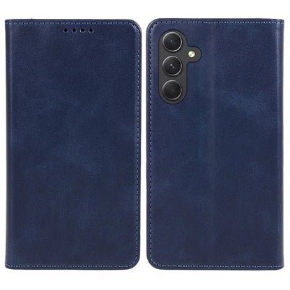 For Samsung Galaxy A16 5G Case Leather Flip Shockproof Calf Texture Phone Cover