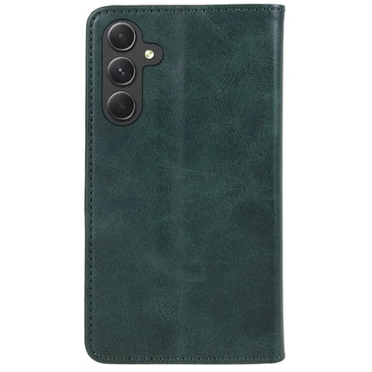 For Samsung Galaxy A16 5G Case Leather Flip Shockproof Calf Texture Phone Cover