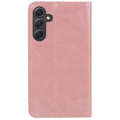 For Samsung Galaxy A16 5G Case Leather Flip Shockproof Calf Texture Phone Cover