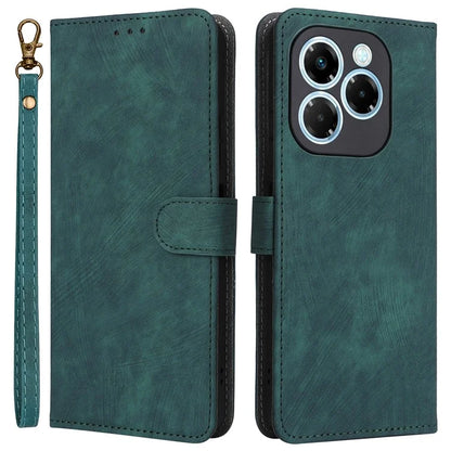 For Infinix Note 40X 5G X6838 Wallet Case RFID Blocking PU Leather Cover Stand View