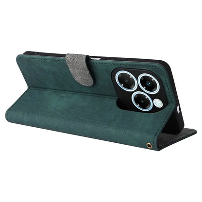 For Infinix Note 40X 5G X6838 Wallet Case RFID Blocking PU Leather Cover Stand View