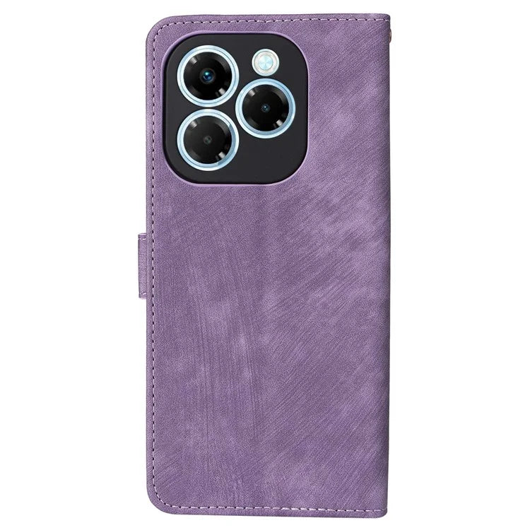 For Infinix Note 40X 5G X6838 Wallet Case RFID Blocking PU Leather Cover Stand View