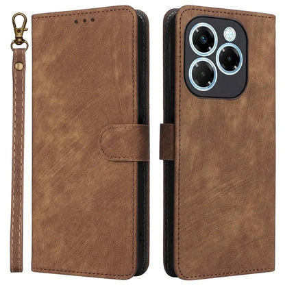 For Infinix Note 40X 5G X6838 Wallet Case RFID Blocking PU Leather Cover Stand View