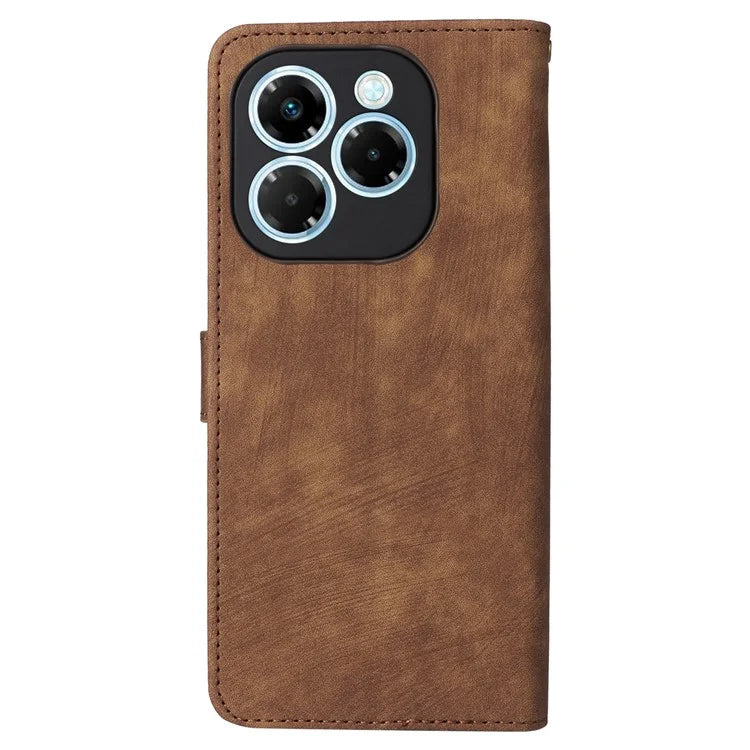 For Infinix Note 40X 5G X6838 Wallet Case RFID Blocking PU Leather Cover Stand View