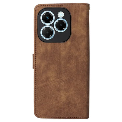 For Infinix Note 40X 5G X6838 Wallet Case RFID Blocking PU Leather Cover Stand View