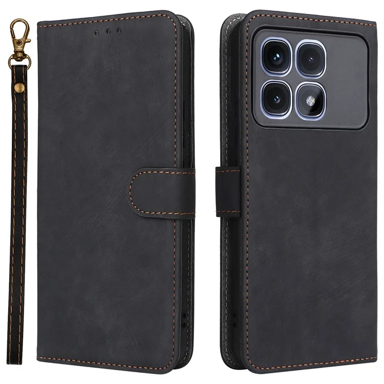 For Xiaomi Redmi K70 Ultra Case RFID Blocking PU Leather Phone Wallet Cover