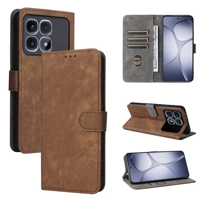For Xiaomi Redmi K70 Ultra Case RFID Blocking PU Leather Phone Wallet Cover