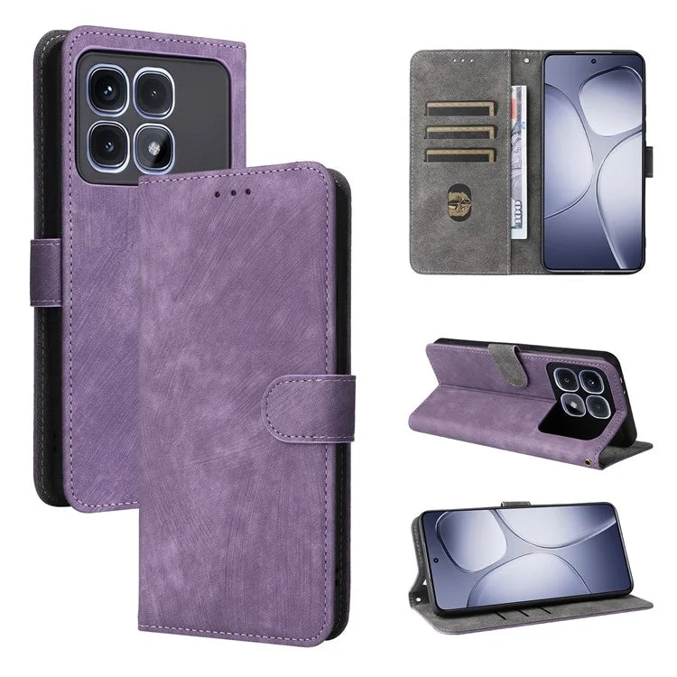 For Xiaomi Redmi K70 Ultra Case RFID Blocking PU Leather Phone Wallet Cover