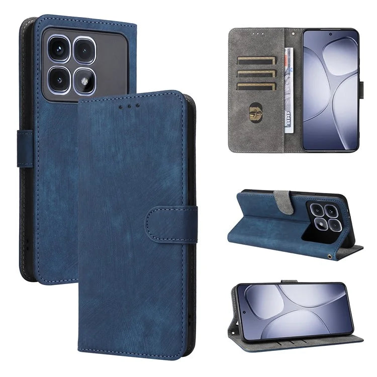 For Xiaomi Redmi K70 Ultra Case RFID Blocking PU Leather Phone Wallet Cover