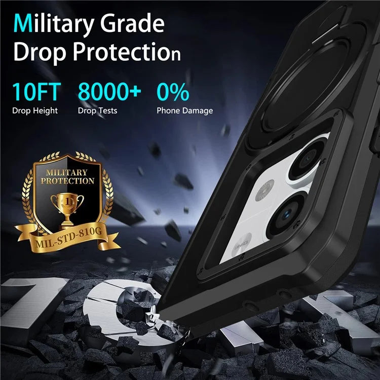 For Xiaomi Redmi Note 13 5G Case Ring Holder Kickstand TPU+PC Phone Cover