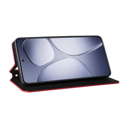 For Xiaomi Redmi K70 Ultra Wallet Case Rhombus Imprinted Leather Phone Cover