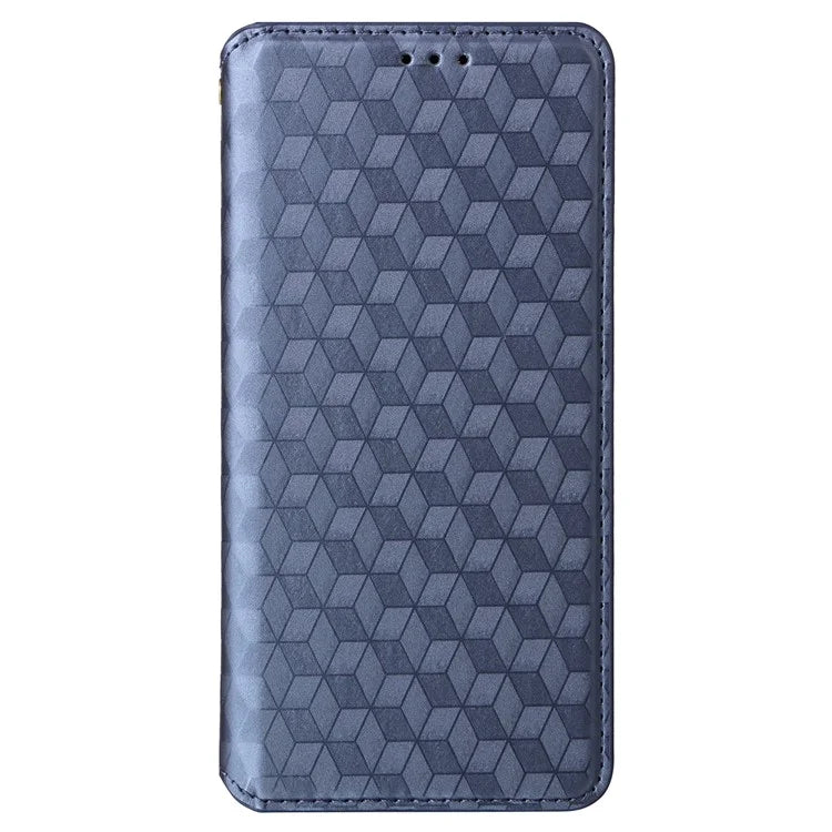 For Xiaomi Redmi K70 Ultra Wallet Case Rhombus Imprinted Leather Phone Cover