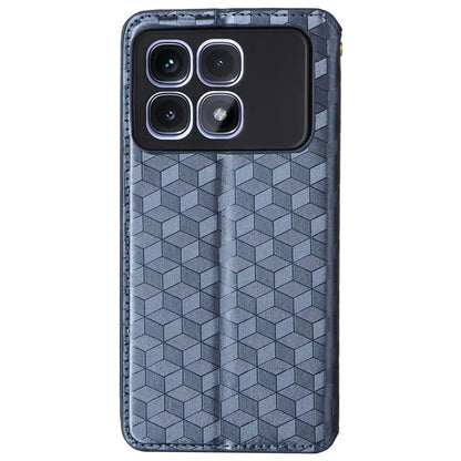 For Xiaomi Redmi K70 Ultra Wallet Case Rhombus Imprinted Leather Phone Cover