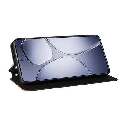 For Xiaomi Redmi K70 Ultra Wallet Case Rhombus Imprinted Leather Phone Cover