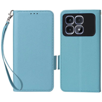 For Xiaomi Redmi K70 Ultra Case Litchi Texture PU Leather Wallet Flip Phone Cover