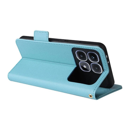 For Xiaomi Redmi K70 Ultra Case Litchi Texture PU Leather Wallet Flip Phone Cover