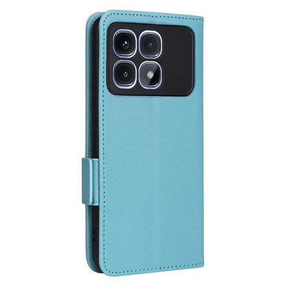 For Xiaomi Redmi K70 Ultra Case Litchi Texture PU Leather Wallet Flip Phone Cover