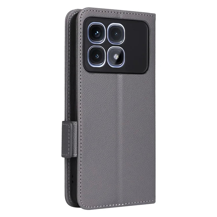 For Xiaomi Redmi K70 Ultra Case Litchi Texture PU Leather Wallet Flip Phone Cover