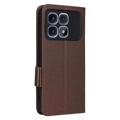 For Xiaomi Redmi K70 Ultra Case Litchi Texture PU Leather Wallet Flip Phone Cover