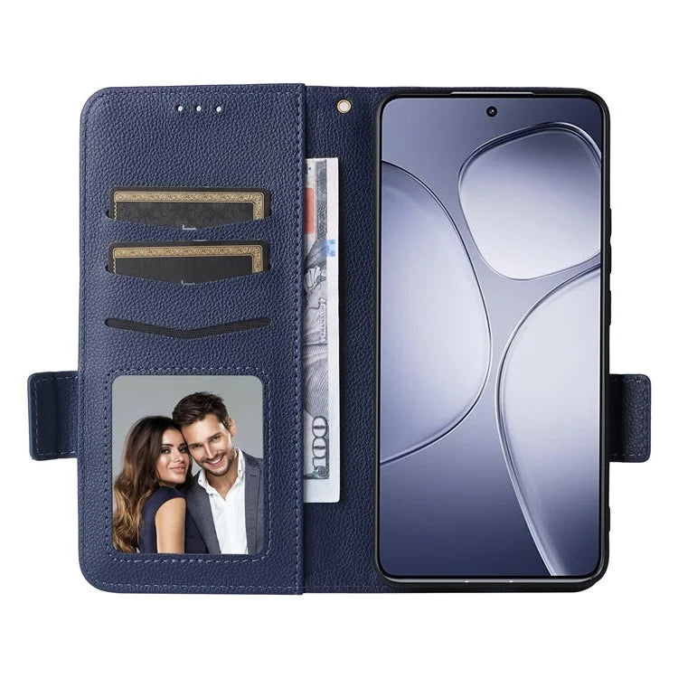 For Xiaomi Redmi K70 Ultra Case Litchi Texture PU Leather Wallet Flip Phone Cover