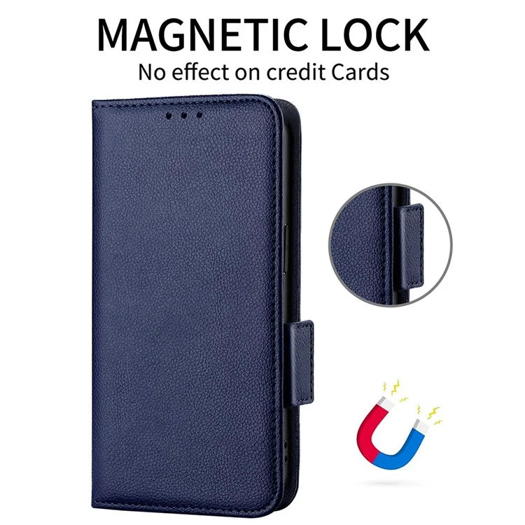For Xiaomi Redmi K70 Ultra Case Litchi Texture PU Leather Wallet Flip Phone Cover