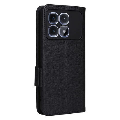 For Xiaomi Redmi K70 Ultra Case Litchi Texture PU Leather Wallet Flip Phone Cover