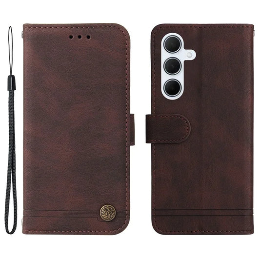 For Samsung Galaxy M35 5G Case PU Leather Phone Cover Wallet Stand View