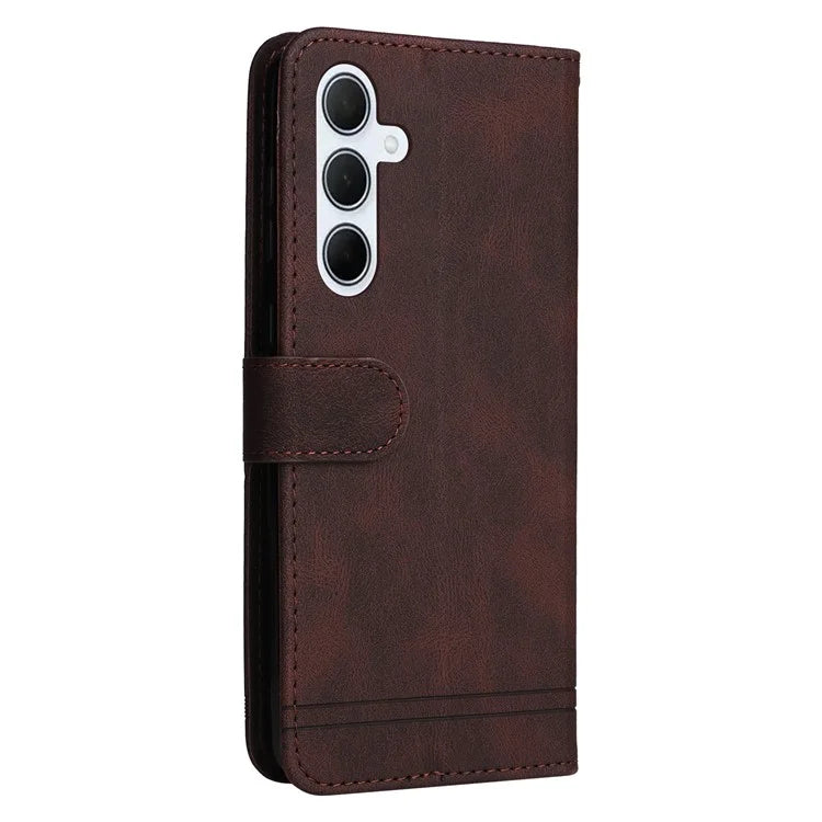 For Samsung Galaxy M35 5G Case PU Leather Phone Cover Wallet Stand View